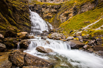 Obraz premium Autumn in Ordesa and Monte Perdido National Park, Spain