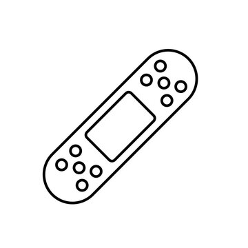 Plaster  , opatrunek  ikona