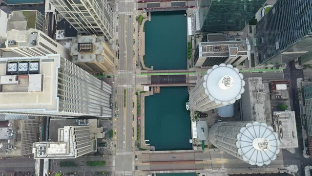 Chicago River Top Down