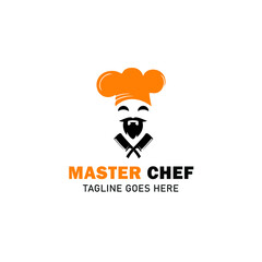 Master Chef Logo Design Vector