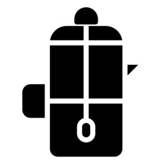 Fototapeta premium thermos icon