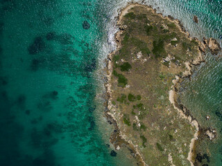 La Maddalena Archipel shot from the drone - 509001342