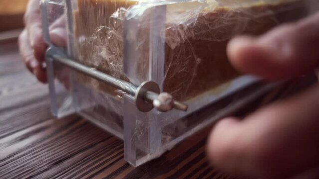 making soap at home