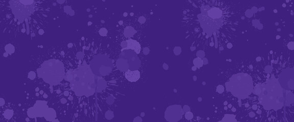 A beautiful illustration with splatter background.