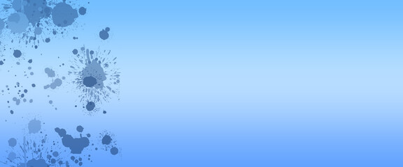 Obraz premium A beautiful illustration with splatter background.