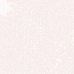 Fototapeta premium Albert-Laszlo Barabasi algorithm network visualization implementation illustration