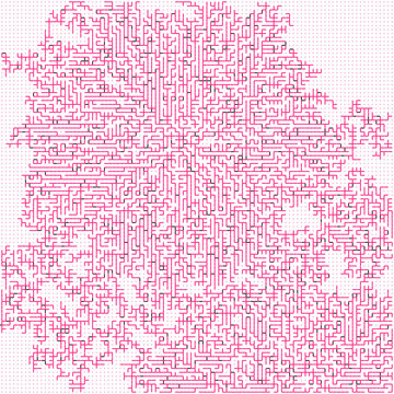 Albert-Laszlo Barabasi algorithm network visualization implementation illustration