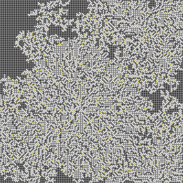 Albert-Laszlo Barabasi algorithm network visualization implementation illustration