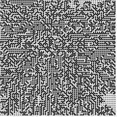 Fototapeta premium Albert-Laszlo Barabasi algorithm network visualization implementation illustration