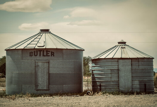 barn and silo