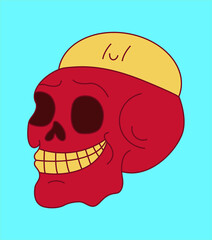 Happy skull