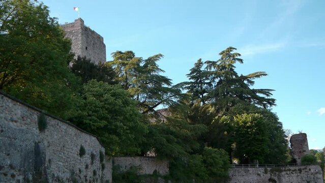 Castle of Trezzo sull'Adda (Italy)