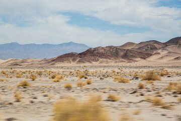 Death Valley in California in Summer