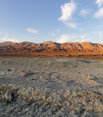 Death Valley in California in Summer