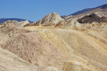 death valley textures in midday sun