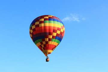 hot air balloon in the sky in New Jersey