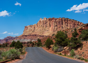 Scenic Drive - Capitol Reef National Park, Utah