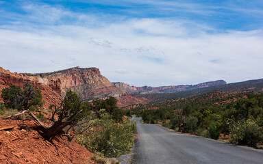 Scenic Drive - Capitol Reef National Park, Utah