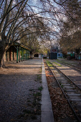 Obraz premium Train station