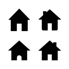House icon vector. Home sign and symbol