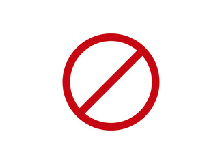 Obraz na płótnie Canvas Stop sign, stop icon - vector stock illustration. red warning symbol