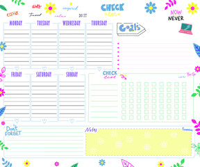 Monthly budget planner with abstract design 2022. White background. Ready to print on acrylic material. 60x50 cm, or reduce to print in A4.