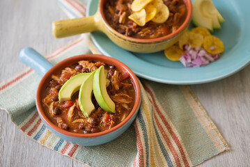 Cuban Black Bean and Chicken Chili