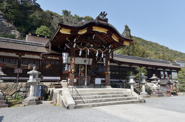 松尾大社 中門と回廊 京都市西京区