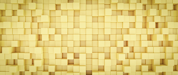 Abstract 3d rendering  CubesSeamless Background.