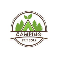Camping Logo , Adventure Logo Vector