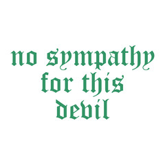 vector writing no sympathy for this devil