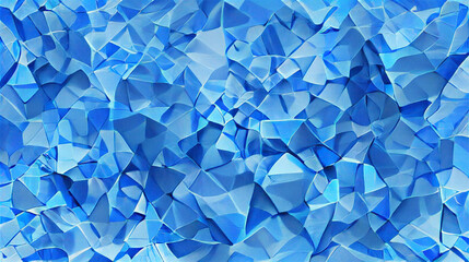 Obraz premium Abstract geomatric polygon blue background usefor graphic design nature sea icewall