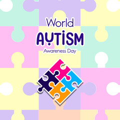 World Autism Awareness Day Banner Design