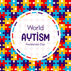 World Autism Awareness Day Banner Design