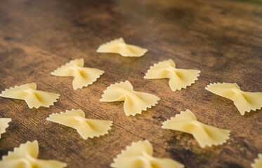 Farfalle, a kind of the pasta