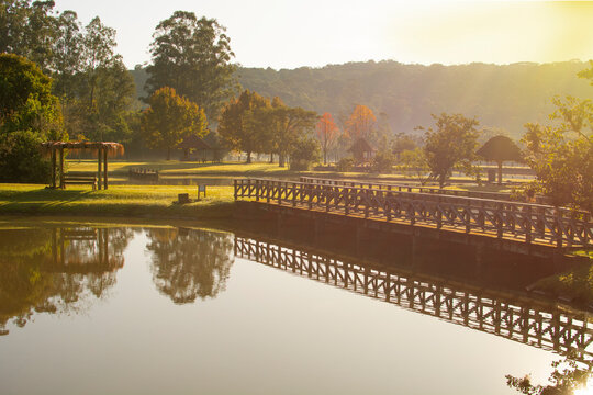 Brazilian landscapes hacienda for holidays, Rio Grande do Sul, Brazil
