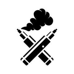 Vaping logo images illustration