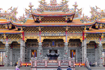 Obraz premium Zhulin Mountain Buddhist Temple