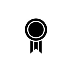 award badge icon flat style trendy stylist simple