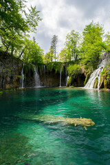 Plitvice national park in Croatia landscape