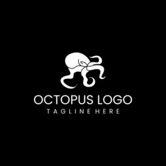 Octopus logo vector icon design template