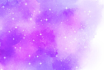 背景素材_水彩テクスチャ_紫