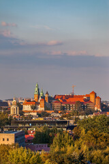 Obraz premium Wawel Castle in City of Krakow