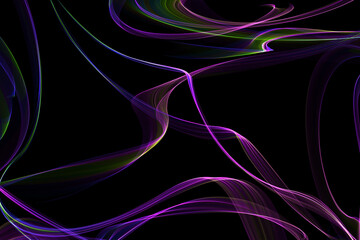 The concept of computer-generated color graphics and material texture