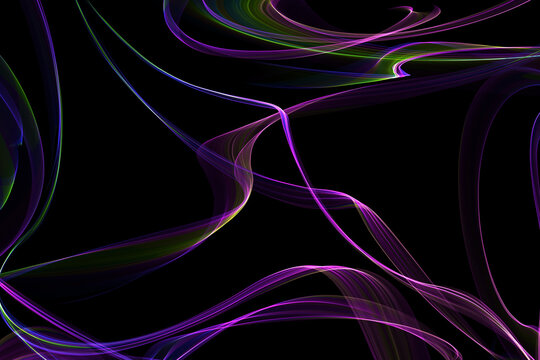 The concept of computer-generated color graphics and material texture