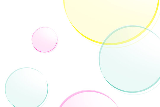 circle concept of computer-generated color graphics and material texture