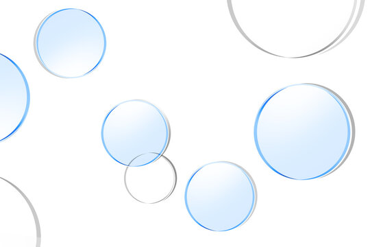 circle concept of computer-generated color graphics and material texture