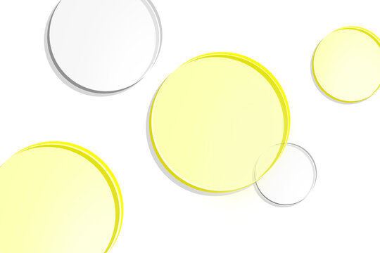 circle concept of computer-generated color graphics and material texture