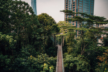 Fototapeta premium downtown city Kuala Lumpur 