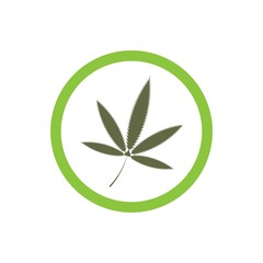 cannabis leaf seamless vector illustration design